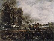 John Constable The Leaping Horse oil painting artist